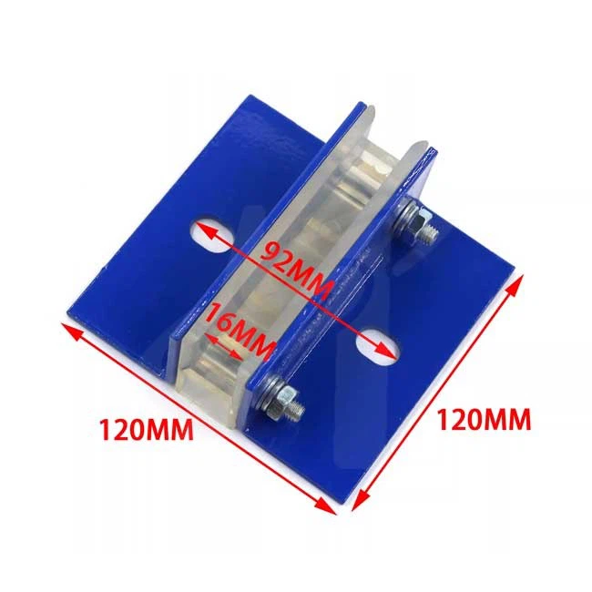 Otis Elevator Counterweight Guide Shoe 120 * 10mm